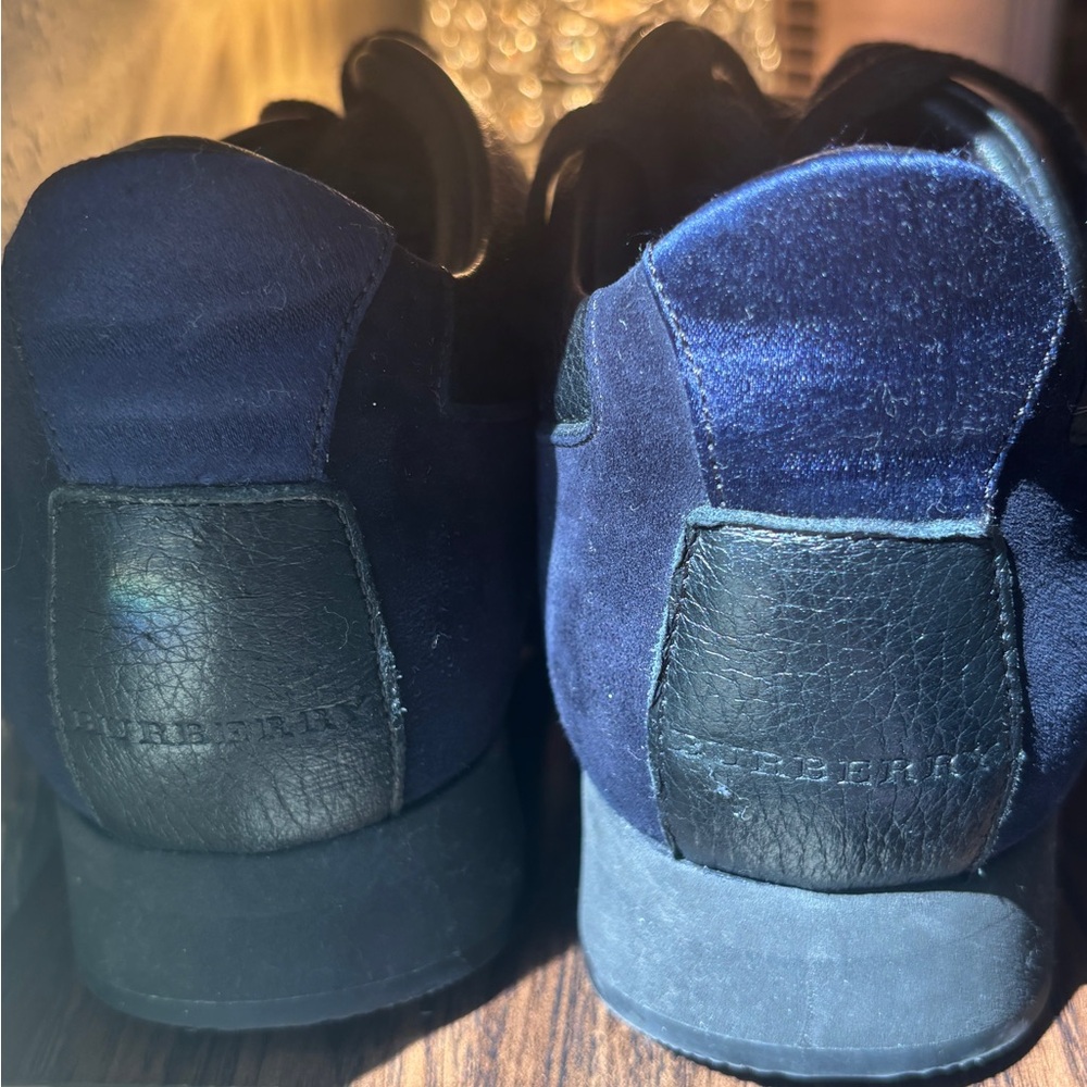 Burberry Black and Navy Sneakers - Picture 5 of 9